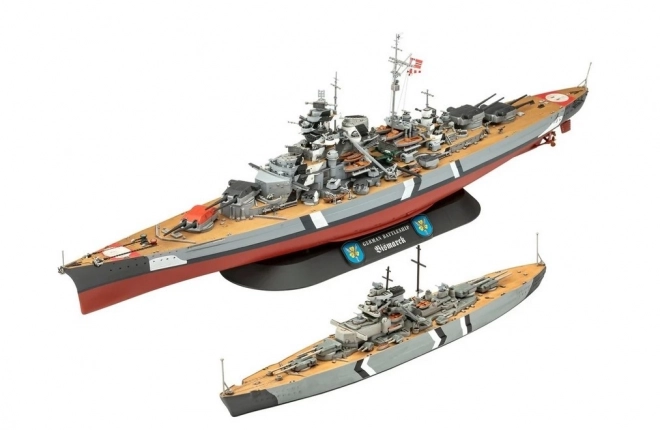 Coffret cadeau Revell Bismarck Légendaire 1/700