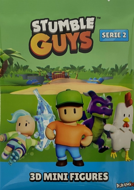 Figurines miniatures 3D série Stumble Guys 2 - flowpack