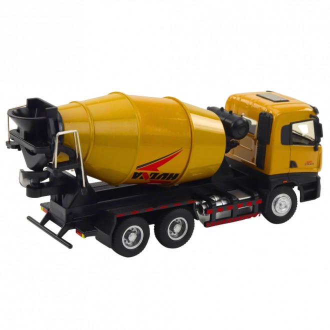Camion malaxeur à béton métallique Huina Khaki 1:50