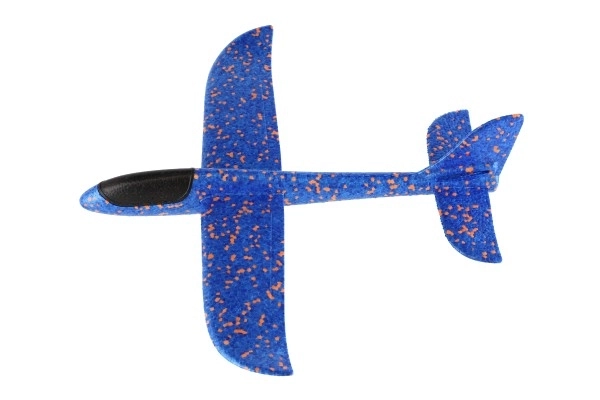 Avion planeur modèle en mousse 47cm 3 couleurs sur carte