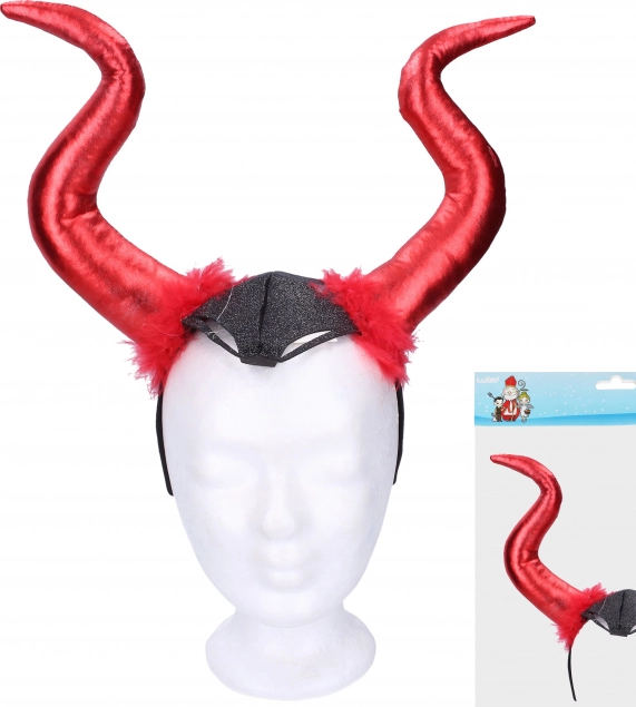 cornes de diable avec serre-tête