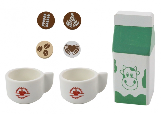 Cafetière en bois pour enfants