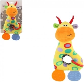 Girafe sensorielle en peluche 20 cm