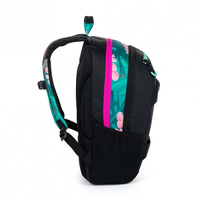 Sac à dos étudiant + trousse OXY Sport Tropic