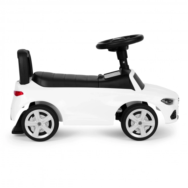 Voiture pour enfants Mercedes C CLASS volant interactif blanc
