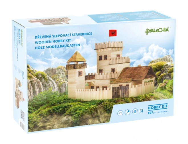 Maquette en bois Walachia Château