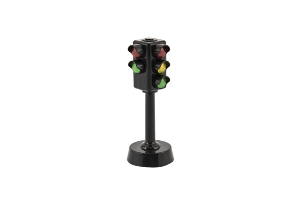Feu tricolore fonctionnel avec effets lumineux et sonores - 12 cm