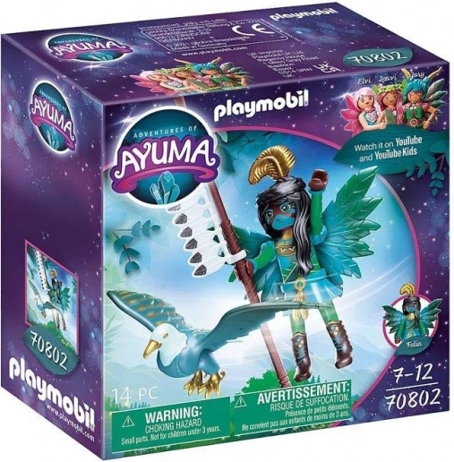Playmobil fée chevaleresque avec animal mystérieux