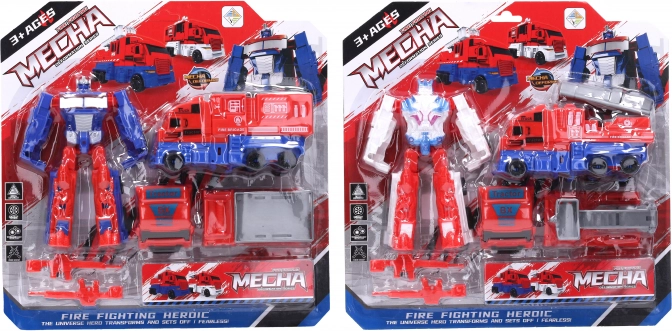 Autorobot transformable – lot de 2 pièces