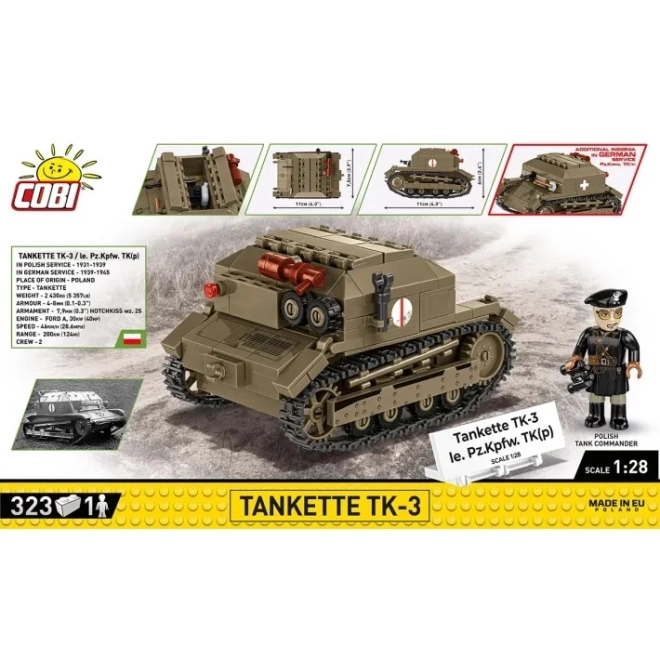 COBI 2658 Tankette TK-3