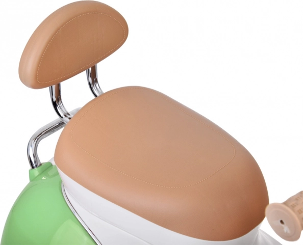 Scooter électrique classique pour enfants orange – Vert
