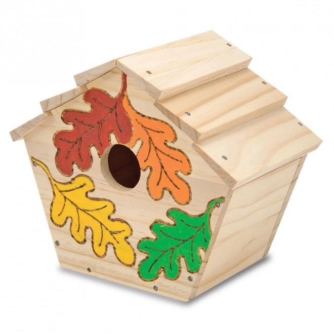 Kit créatif pour fabriquer un nichoir à oiseaux