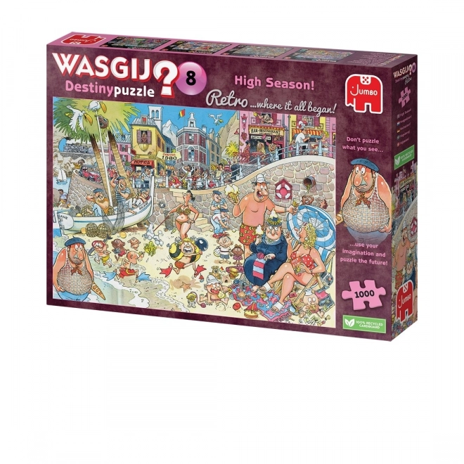 Puzzle 1000 pièces Wasgij Saison des vacances