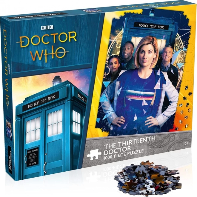Puzzle Doctor Who : Treizième Docteur - Présent 1000 pièces