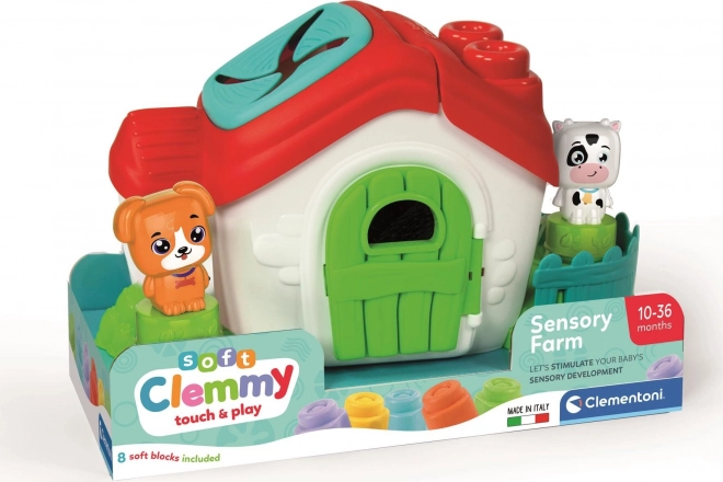 Fermette sensorielle à encastrer Soft Clemmy avec 8 blocs