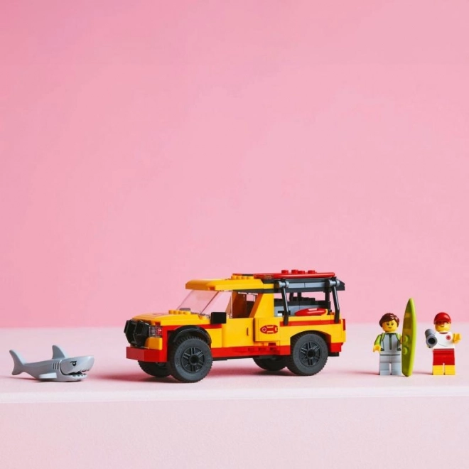 Lego City Camionnette de Sauvetage en Plage