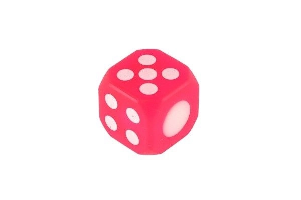 Dé en silicone lumineux 3 cm - 1 pièce