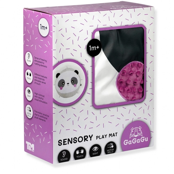 Tapis de jeu contrasté Smyslová - panda