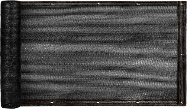 Store de balcon LUARO avec protection UV et sangles de serrage 105x700 cm
