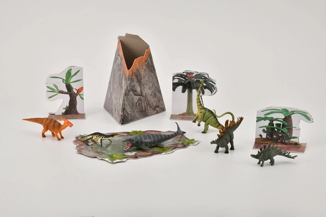 Calendrier de l'Avent avec des dinosaures