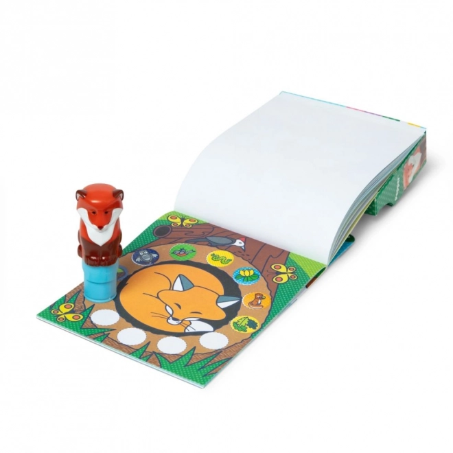 Autocollant WOW! Autocollant renard
