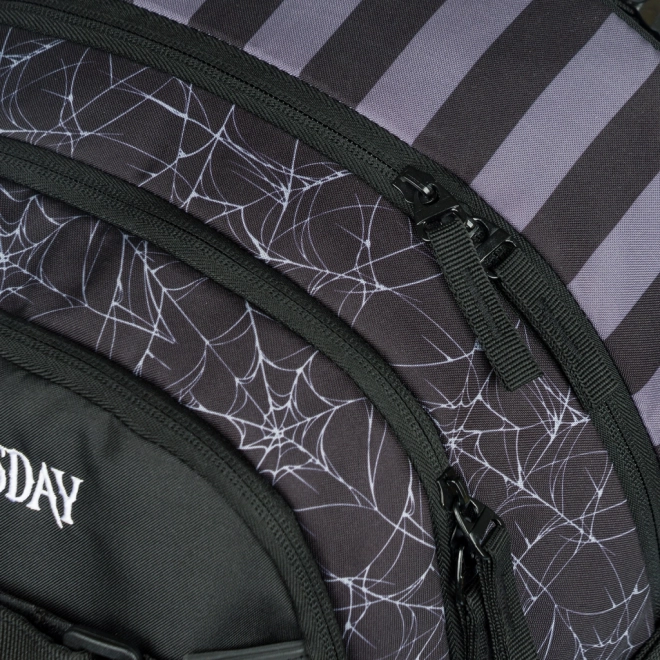 BAAGL Sac à dos scolaire Skate Wednesday Nevermore