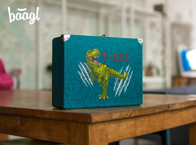 BAAGL Valise scolaire pliable T-REX avec ferrures