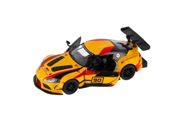 Auto Kinsmart Toyota GR Supra Racing métal 13 cm