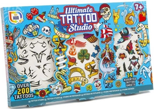 Kit de tatouages The Ultimate bleu