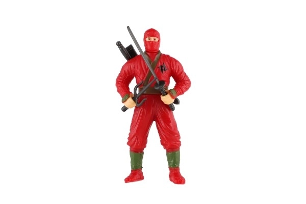 Figurine ninja avec accessoires 10 cm