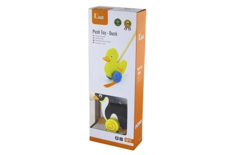 Jouet en bois à tirer - pingouin