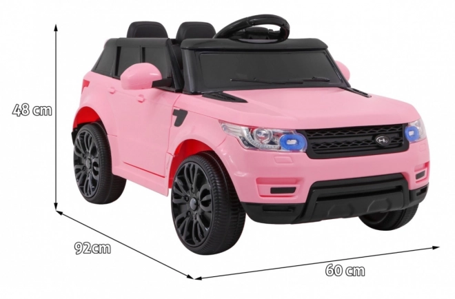 Voiture électrique Land Rapid Racer rose