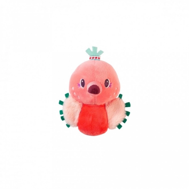 Lilliputiens - flamant rose Anais - petit hochet