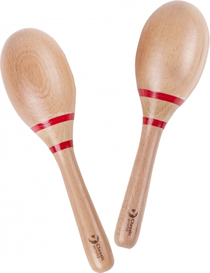 Maracas en bois pour enfants CLASSIC WORLD