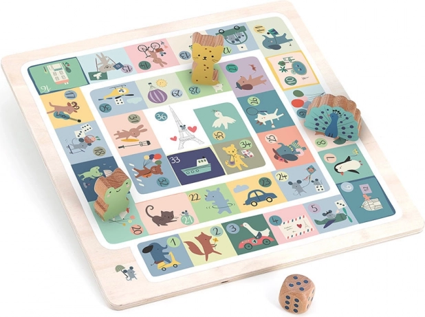 Ensemble de jeux d'animaux pour les tout-petits 4 en 1 Vilac