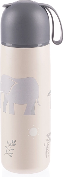 Thermos pour liquides avec poignée en silicone 400 ml, Safari