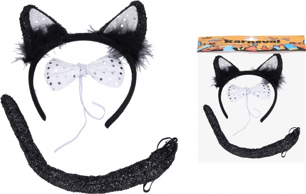 Set de carnaval chat