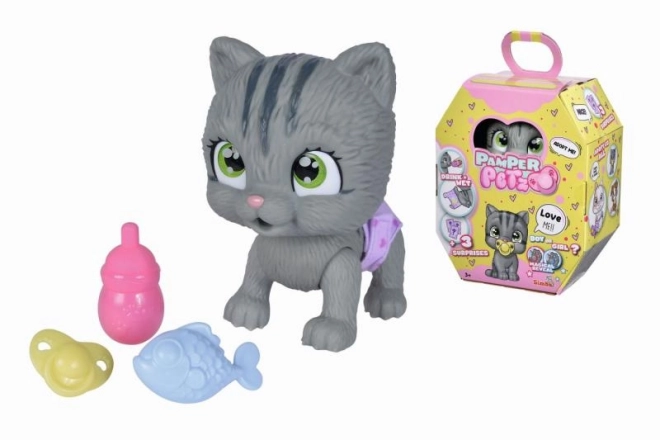 Chaton PAMPER PETZ avec couche
