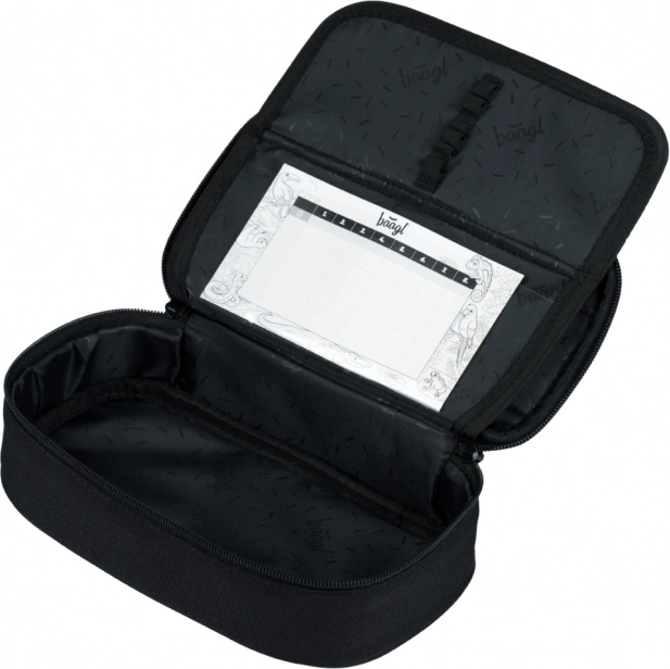 Set scolaire Baagl Skate Max Darkness : sac à dos, trousse et sac
