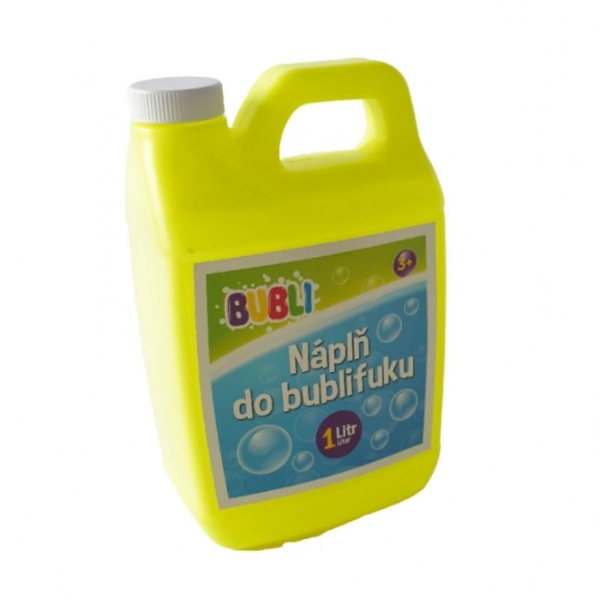 BUBLI Recharge pour machine à bulles, 1L