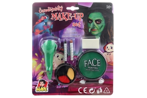 Accessoire d'Halloween - Nez de sorcière et maquillage