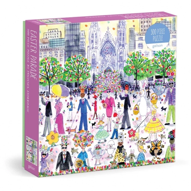 Puzzle Michael Storrings défilé de Pâques 500 pièces
