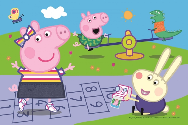 Minipuzzle Petit Cochon Peppa - 54 pièces