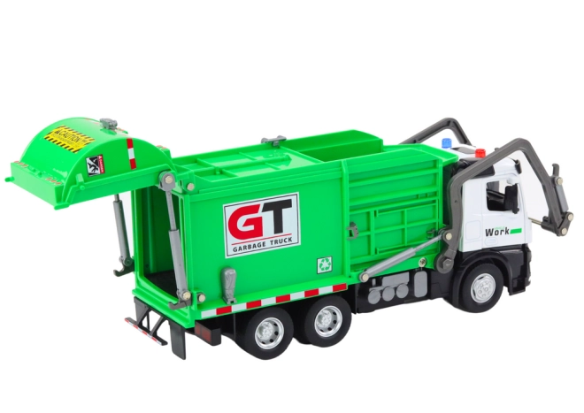 Simulation réaliste du camion poubelle