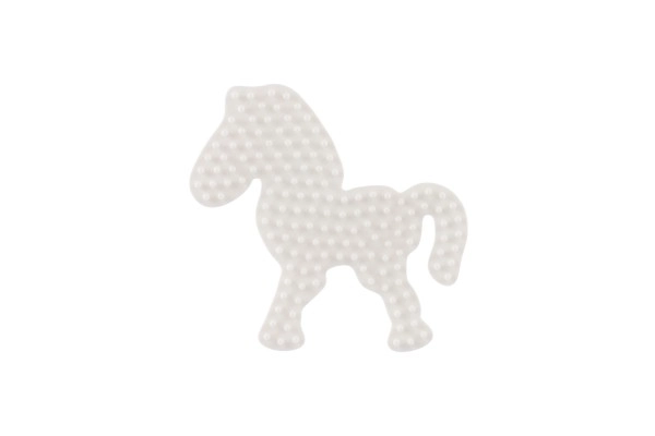 Plaques pour perles à repasser Hama en forme de fleur, de cheval et de princesse