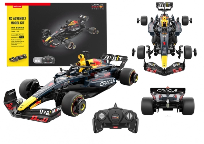 Rastar RC Kit de construction 1:16 Red Bull F1 bleu marine