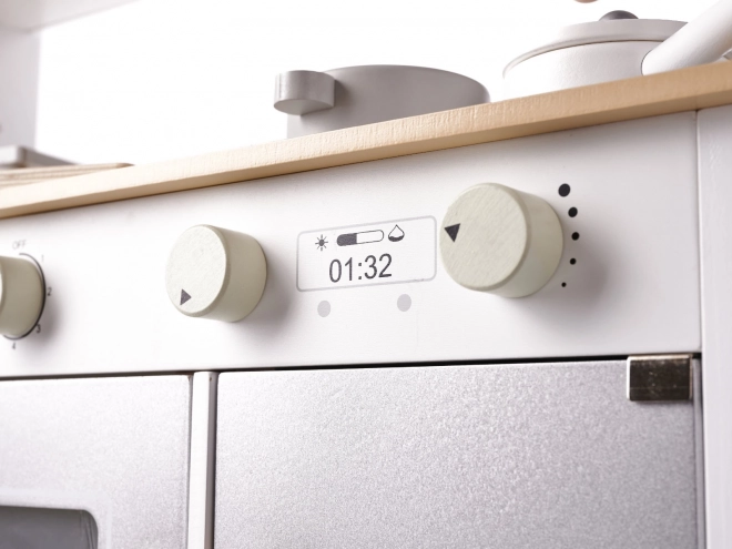 Cuisine en bois pour enfants avec accessoires