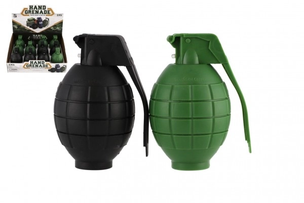 Grenade plastique à main avec son et lumière