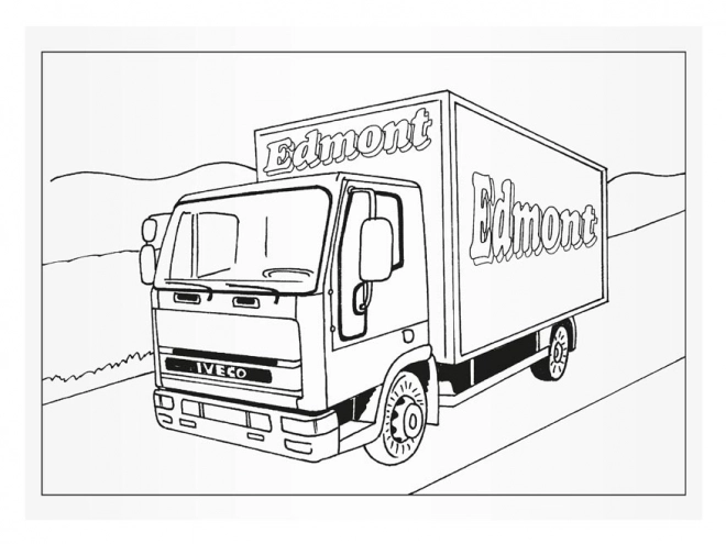 Coloriages pour enfants Camions