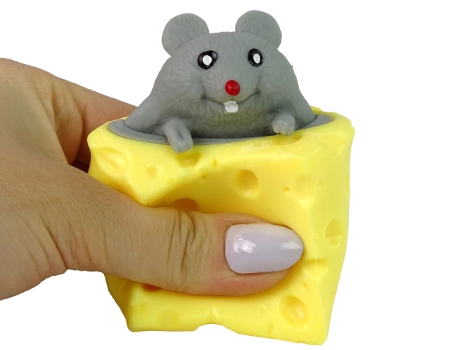 Souris Sensorielle Squishy Fromage Pop It